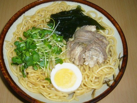 5時間30分放置した日清ラ王醤油