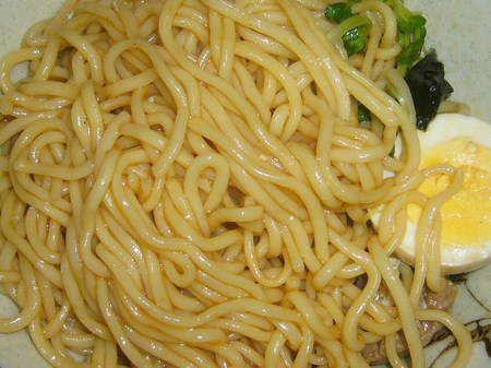 5時間30分放置した日清ラ王醤油
