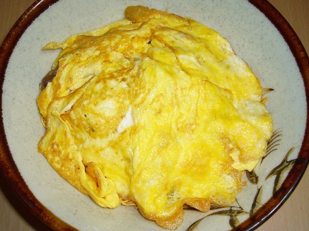 味のマルタイ・長崎皿うどんを使って天津飯を作る